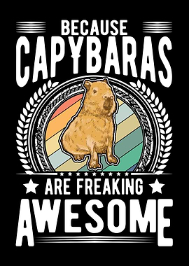 Capybaras Are Awesome