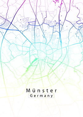 Muenster City Map