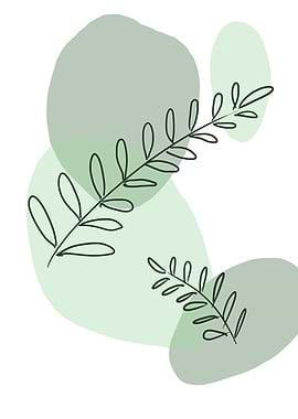 Botanical leaf lineal