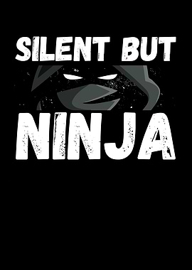 Dark silent ninja