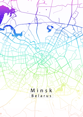 Minsk City Map