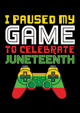 Game Gamer Proud Black