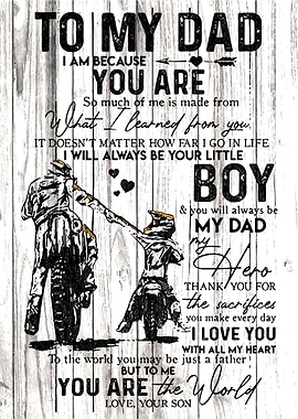 To My Dad Father day