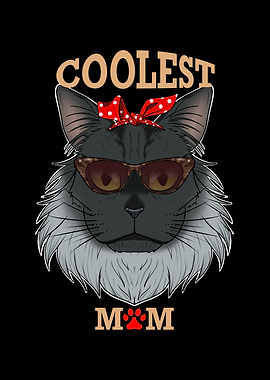 Maine Coon Cat Mom
