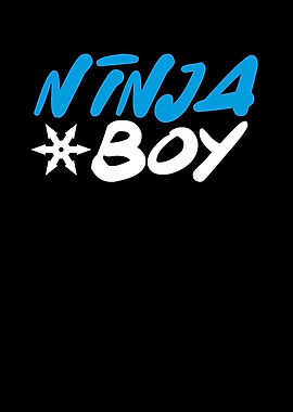Blue ninja boy