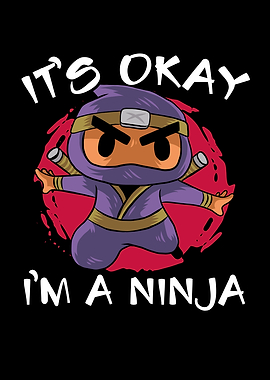 Strong cute ninja