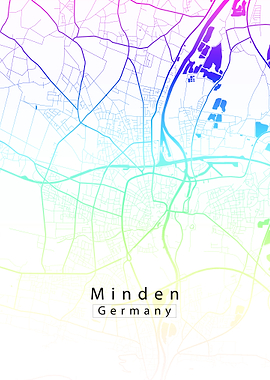 Minden City Map