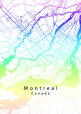 Montreal City Map