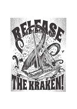 Kraken sea mythological mo