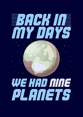 Back Days Nine Planets