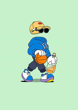 Invisible basketball