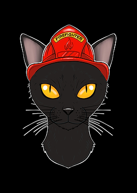 Firefighter Bombay Cat