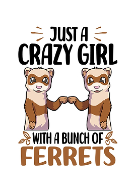 Cute Ferret Ferrets Gifts