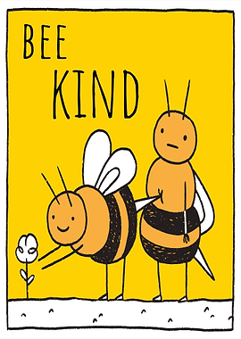 Funny Nursery Bee Kind