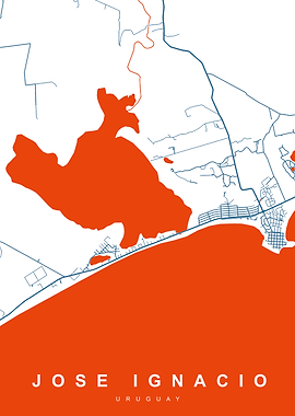 JOSE IGNACIO Map URUGUAY