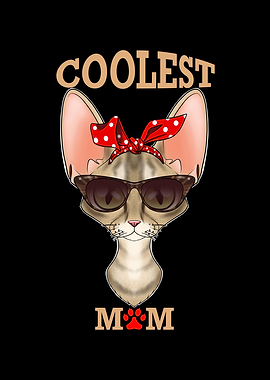 Devon Rex Cat Mom