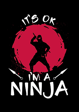 Its ok I am a ninja