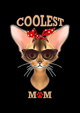 Abyssinian Cat Mom