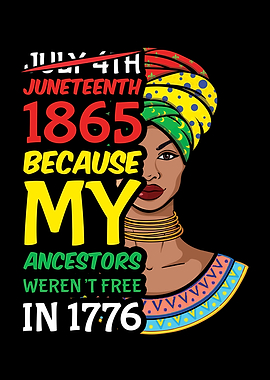Ancestors Proud Black