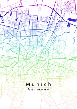 Munich City Map
