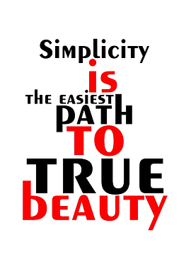 Simplicity is the easiest