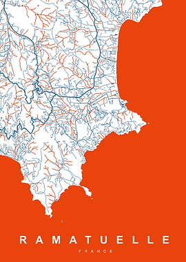 RAMATUELLE Map FRANCE