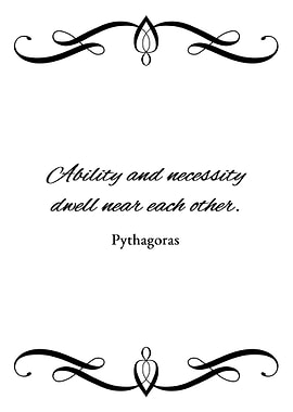 Ability and Necessity