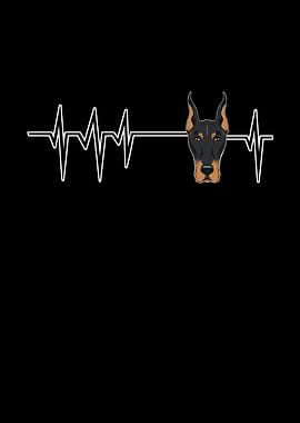 Dog Heartbeat Doberman
