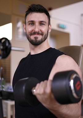 Dumbbells weight lifter