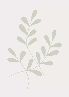 Botanical tropical leaves