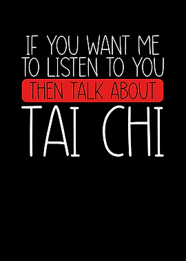 Then talk about tai chi ma