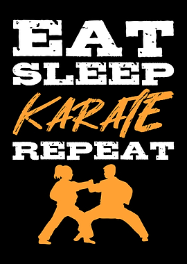 Eat Sleep Karate Repeat