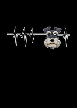 Miniature Schnauzer Heart