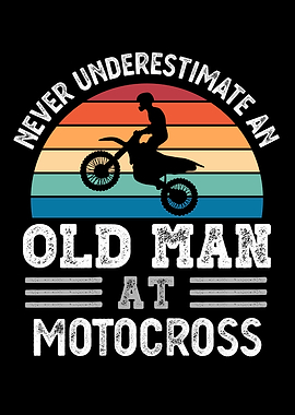 Old Man at Motocross