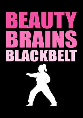 Beauty Brains Black Belt