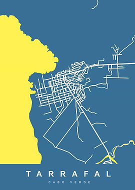 TARRAFAL Map CABO VERDE