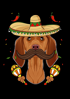 Cinco De Mayo Vizsla