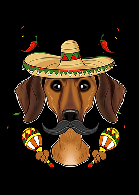 Cinco De Mayo Dachshund