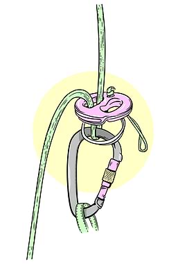 Climbing stitch plate