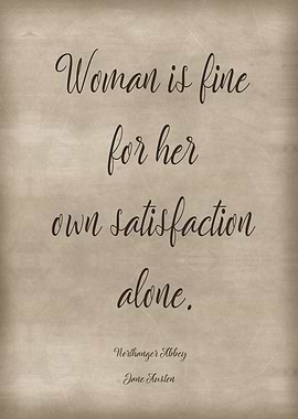 Northanger Abbey Quote 1
