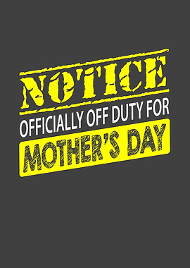 Officially off duty for