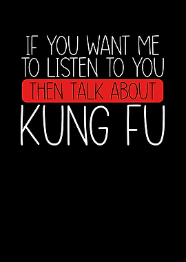 Then talk about kung fu ma