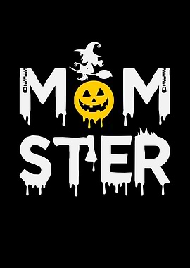 Scary witch mom