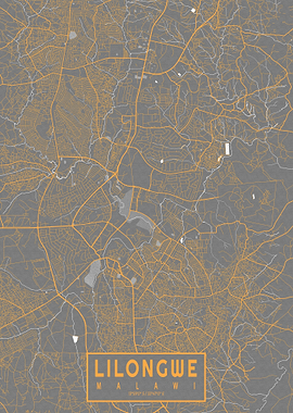 Lilongwe City Map Bauhaus