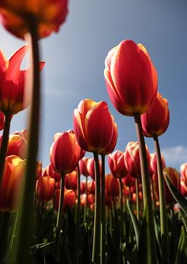 Rising Tulips
