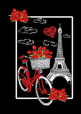 Paris France Eiffel Tower