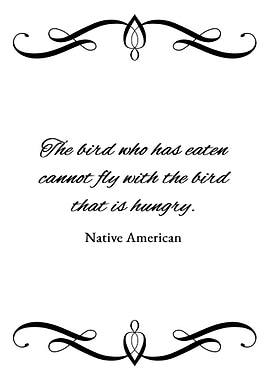 Full and Hungry Birds