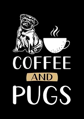 Pug Coffee Saying