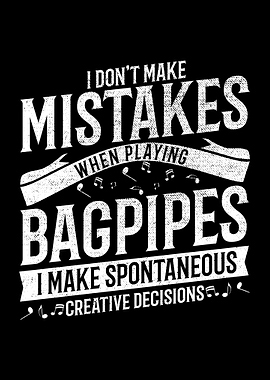 Funny Bagpipe Musician