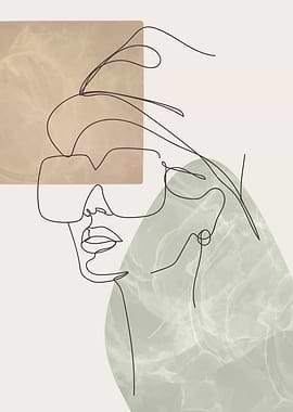 Stylish woman with Hat